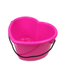 Heart Shaped Pails with Lid (Multiple Colors Available