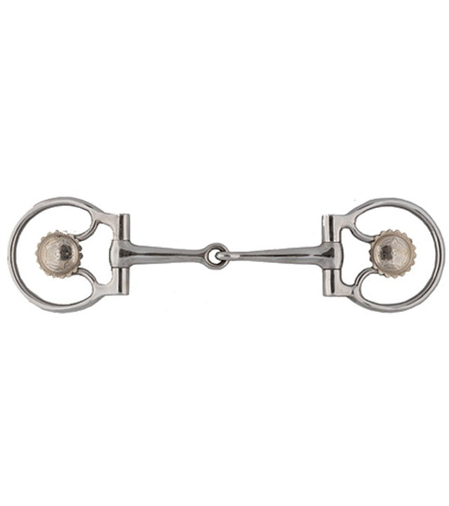 Jacks - Concho Dee Ring Snaffle Bit