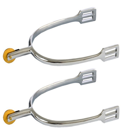 Ladies Zinc Die Cast Spurs with Brass Disc Rowel