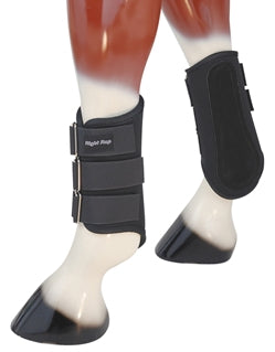 American Heritage Equine - Black Neoprene Splint Boot