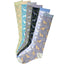 Horseshoe Blossoms Socks (Crew or Tall)