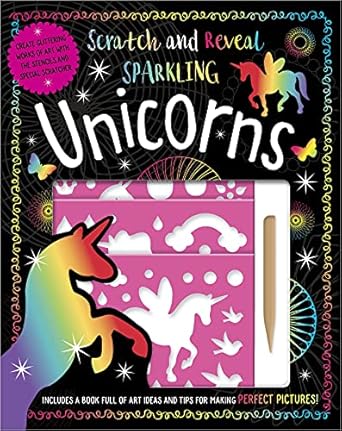 Sparkling Unicorns (Scratch and Reveal) Craft kit