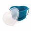 Heart Shaped Pails with Lid (Multiple Colors Available