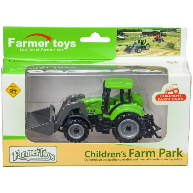 Free Wheel Tractor Toy (Multiple Colors Available)