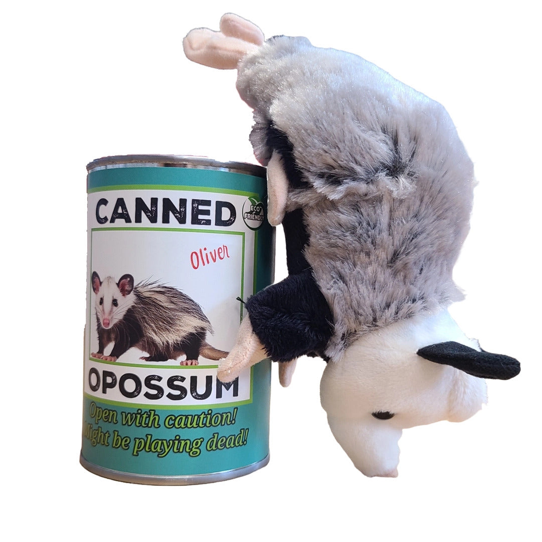 Stuffed Animals in a Can