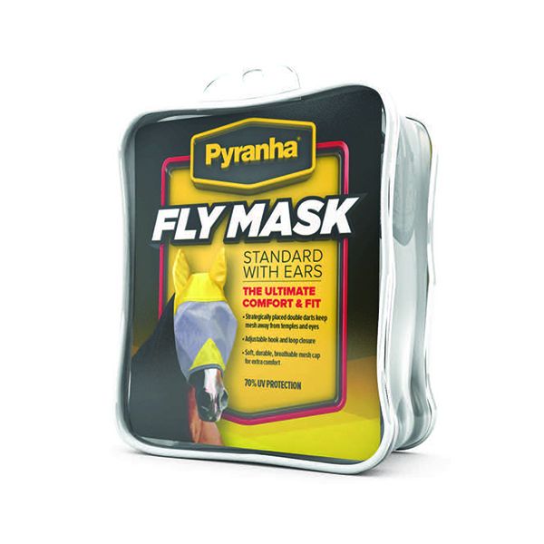 Pyranha Fly Mask with Ears - Horse