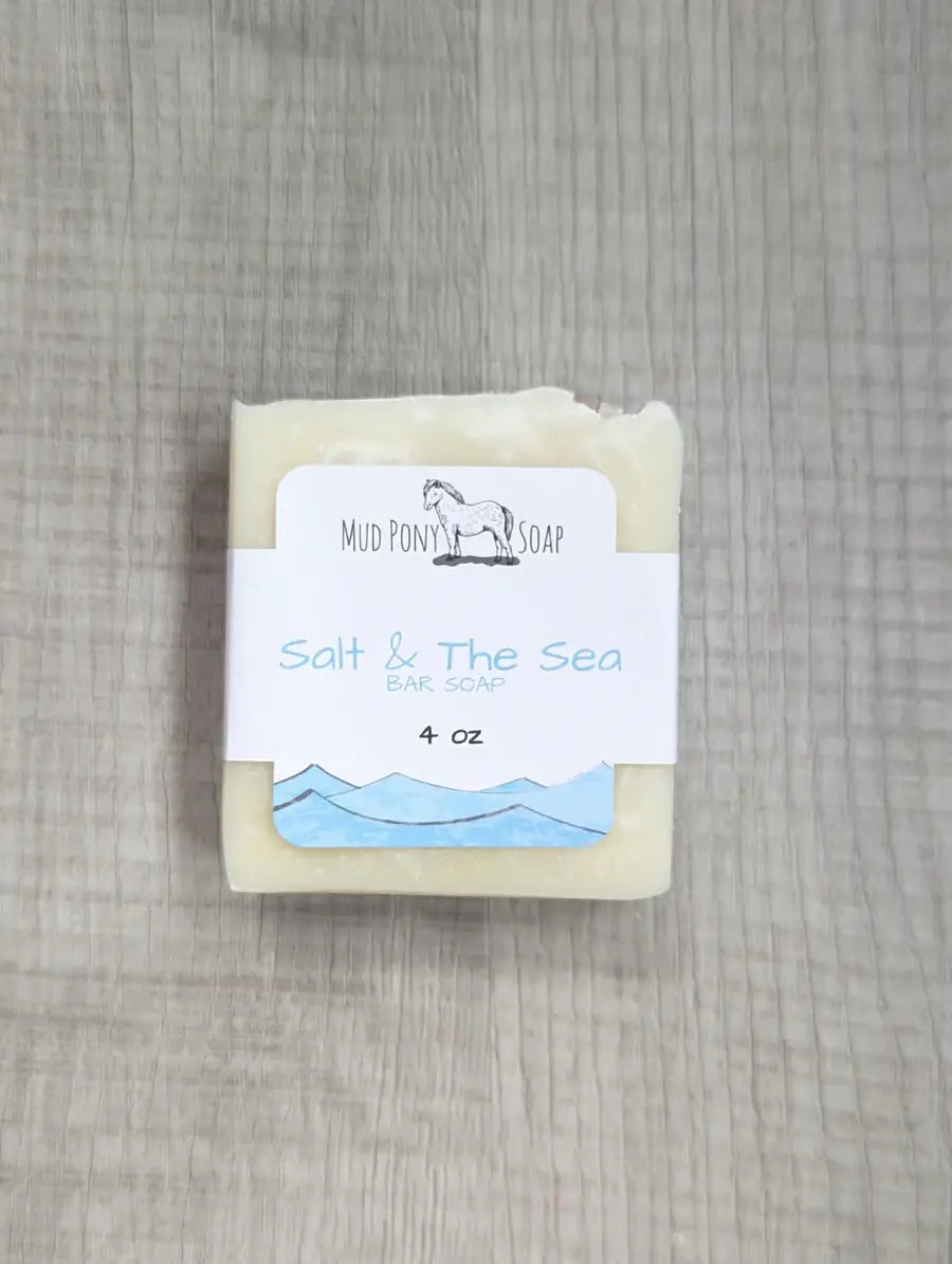 Grey Horse Candle Company - Mud Pony Soap Salt & The Sea Bar Soap