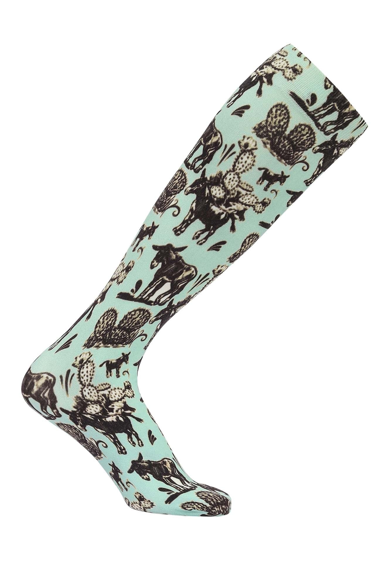 AWST Int'l Cactus Donkey Socks