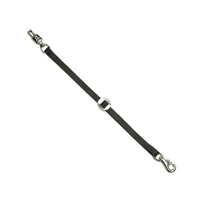 Trailer Ties Nickel Plated Bull Snap & Panic Snap 32" Long Adjustable (Black Or Red)