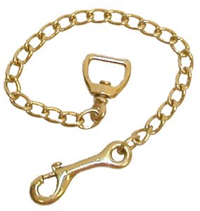 Brass Plated Lead Chain - 20"