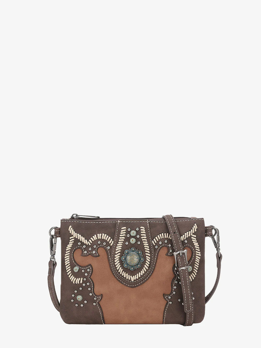Force Ten tooled leather Dr bag, purse, handbag on eBid United States |  207192916