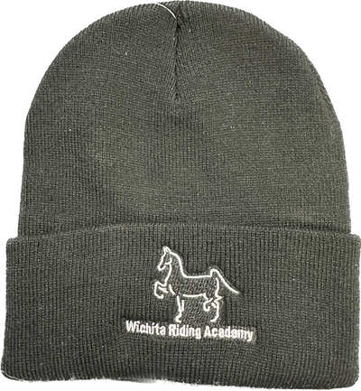 Wichita Riding Academy Beanie Hat (Available in Black or Green)