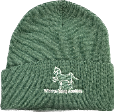 Wichita Riding Academy Beanie Hat (Available in Black or Green)