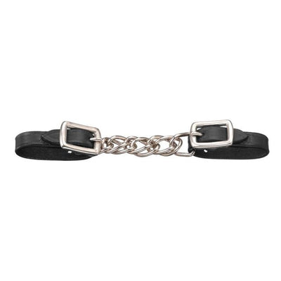 Tough 1 - Miniature Leather Curb Chain (Dark or Medium)