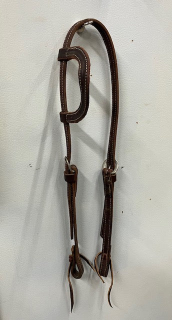 Double Stitched 1 Ear Headstall (Used)