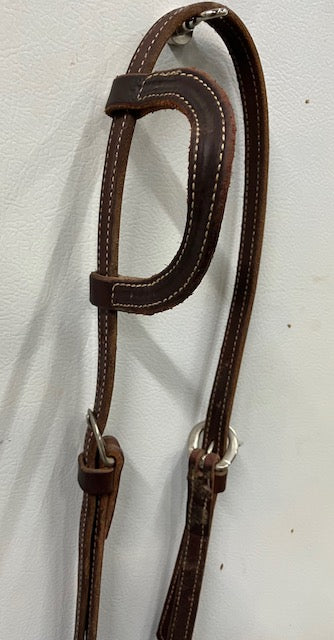 Double Stitched 1 Ear Headstall (Used)