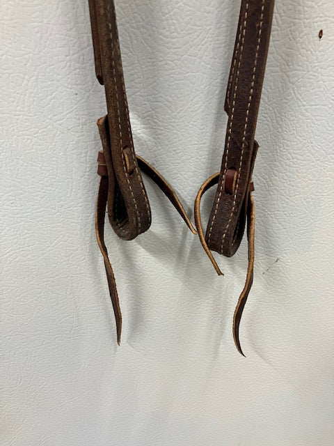 Double Stitched 1 Ear Headstall (Used)