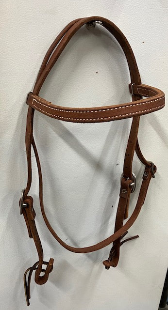 Western Headstall Brow Band with Throat Latch (Used)