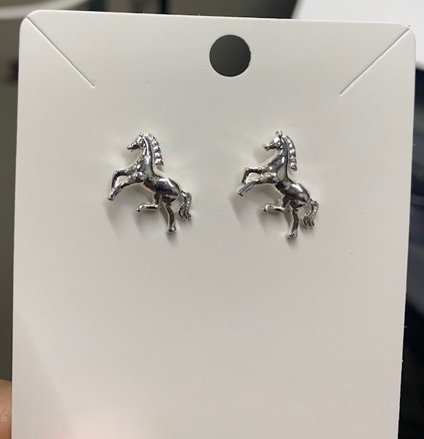 Horse Stud Earrings