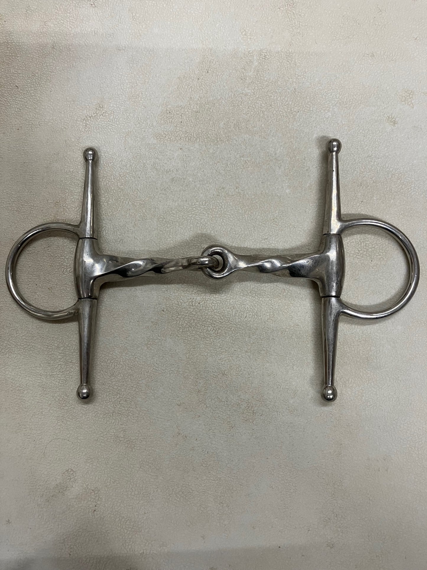 Full Cheek Slow Twist Snaffle Bit - Used