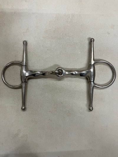 Full Cheek Slow Twist Snaffle Bit - Used