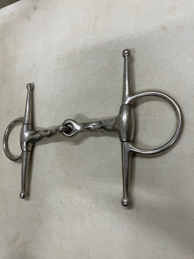 Full Cheek Slow Twist Snaffle Bit - Used