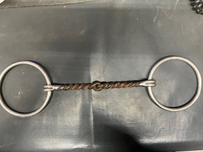 Loose Ring Twisted Wire Snaffle - Used