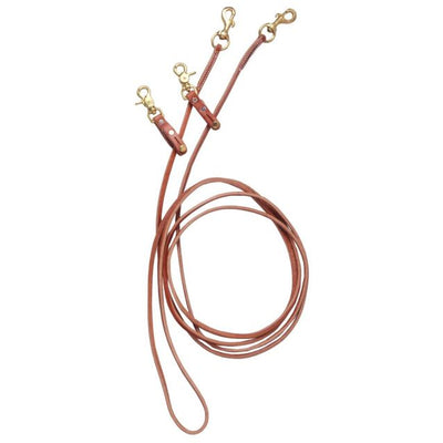 Royal King - Leather Pulley Draw Reins