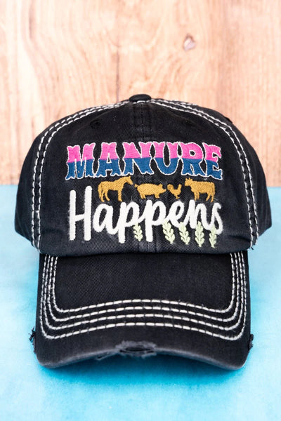 "Manure Happens" Hat