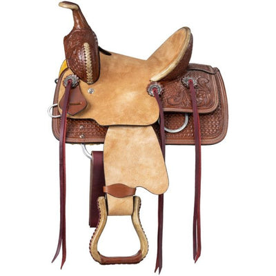 Royal King - Youth Garrison Barrel Saddle 12"