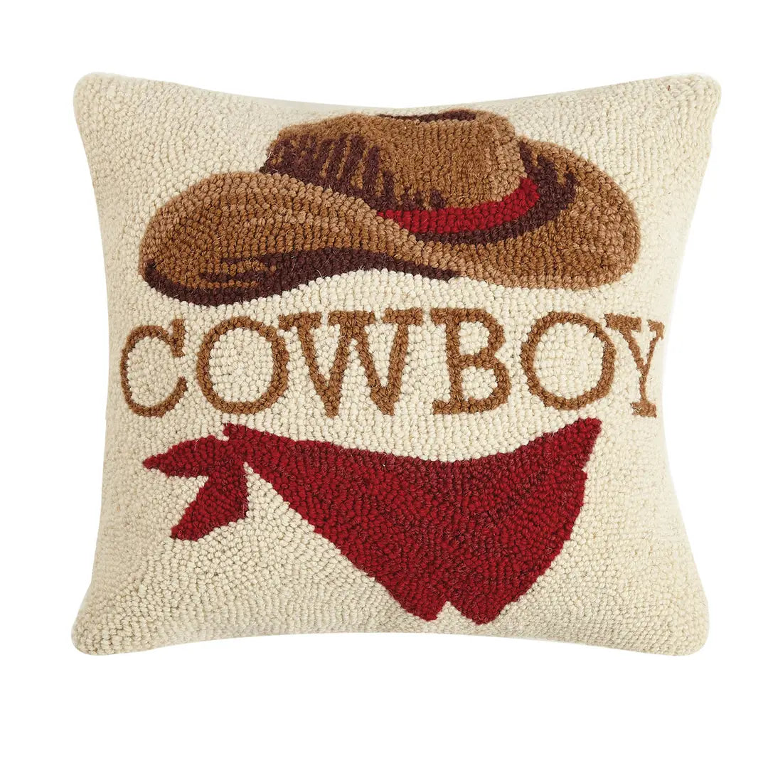 Cowboy Hook Pillow