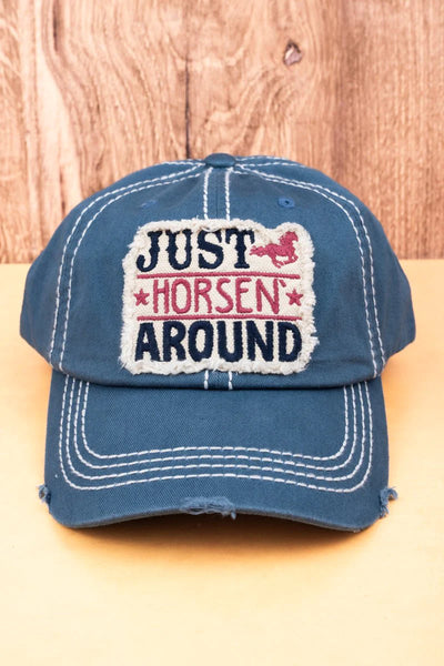 "Just Horsen' Around" Hat