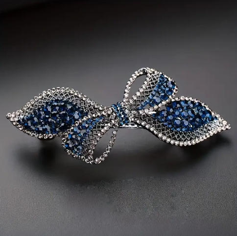 Elegant Deep Blue Barrette