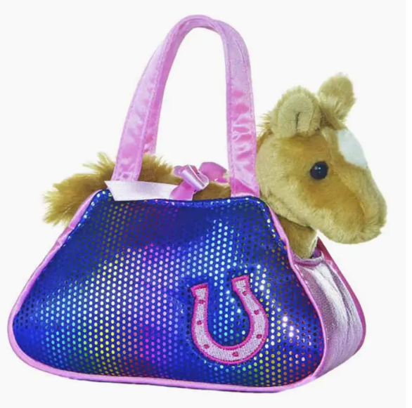 Horse in Bling Purse