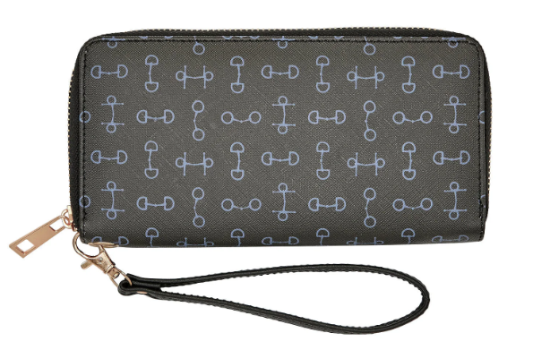 AWST Int'l "Lila" Snaffle Bit Clutch Wallet (Multiple Colors Available)