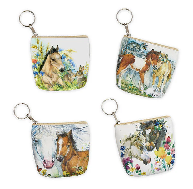 AWST Int'l Baby Horses Coin Purses (Multiple Designs Available)