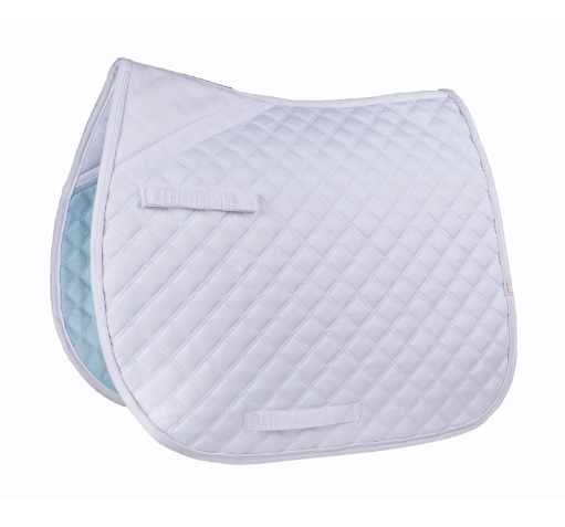 Letter COOLMAX® ProSeries Dressage Pad (White)