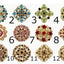 Jeweled Show Pins - LARGE