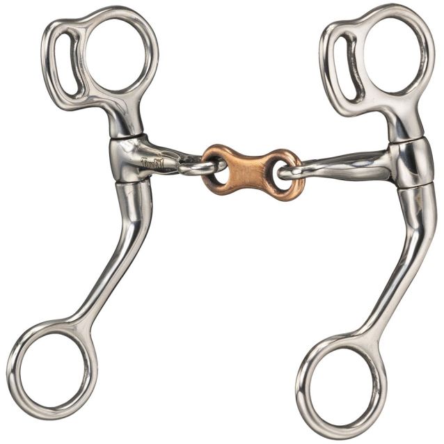 Tough 1 - Pony French Link Tom Thumb Bit 3 3/4"