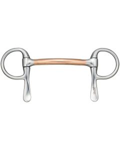 Tough 1 - Pony Copper Mullen Half Cheek Driving Bit 4"