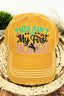 Distressed "This Ain't My First Rodeo" Hat