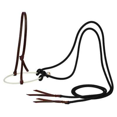 Weaver - Loping Hackamore Leather Hanger/Rein