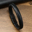 Men's Leather Braided Bracelet