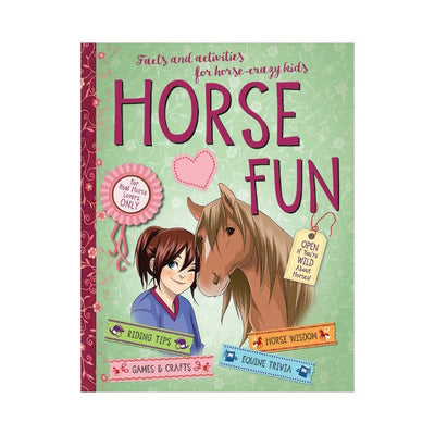 Horse Fun Activity Book for Kids 6-12