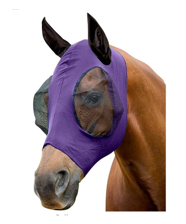 Stretch Bug Eye Saver with Ears - Horse