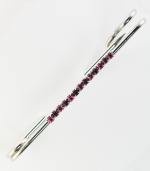 Rhinestone Strip On Large Stock Pin (Multiple Colors Available)