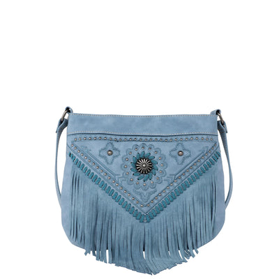 Montana West - Concho Collection Concealed Carry Crossbody Bag - Jean