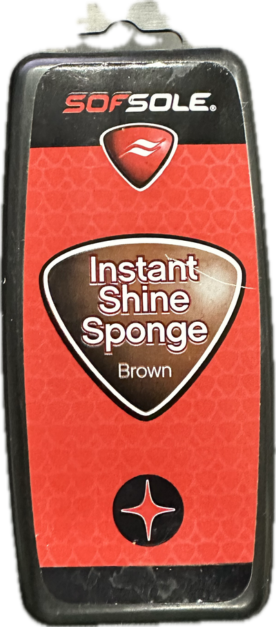 SOFSOLE - Instant Shine Sponge/Brown