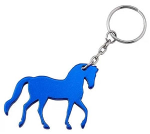 Aluminum Prancing Horse Keychain (Multiple Colors Available)