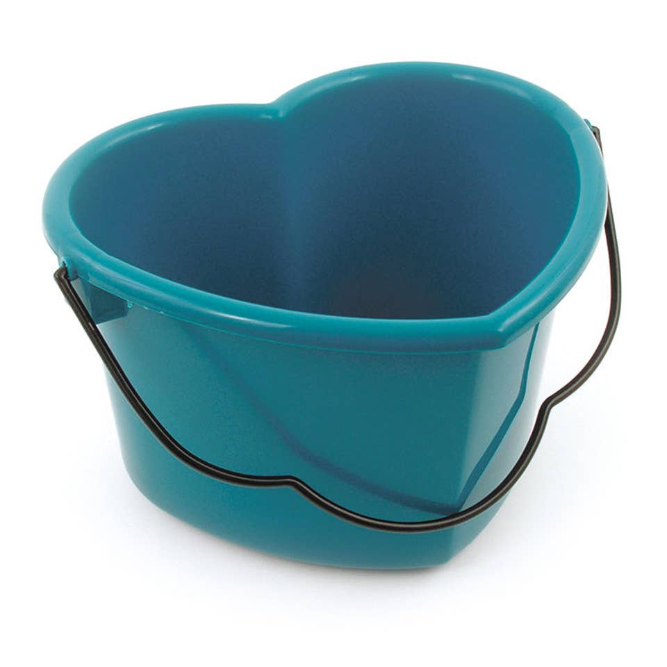 Heart Shaped Pails with Lid (Multiple Colors Available